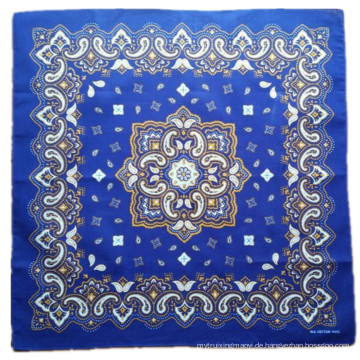 Kundenspezifische Design-Baumwoll-Paisley-Sport-Bandana